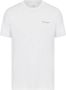 Armani Exchange Witte T-shirts en Polos met Micrologo White Heren - Thumbnail 1
