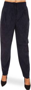 Armani Exchange Tapered Trousers Blauw Dames