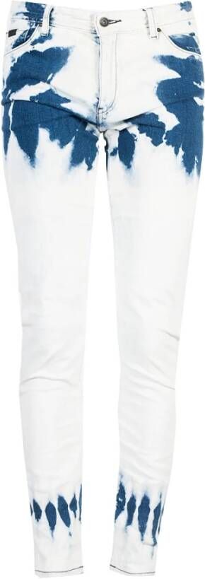 Armani Exchange Perfecte pasvorm Tapered Jeans White Heren