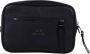 Armani Exchange Heren Logo Front Pochette met Afneembare Manchet Zwart Heren - Thumbnail 3