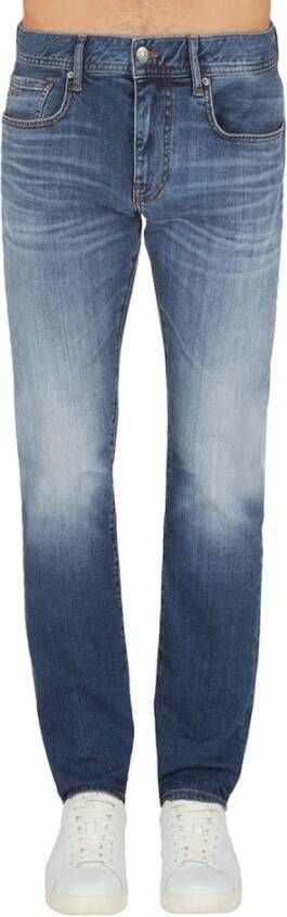 Armani Exchange Trousers Blauw Heren