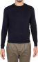Armani Exchange Blauwe Rondehals Gebreide Kleding voor Mannen Blue Heren - Thumbnail 9