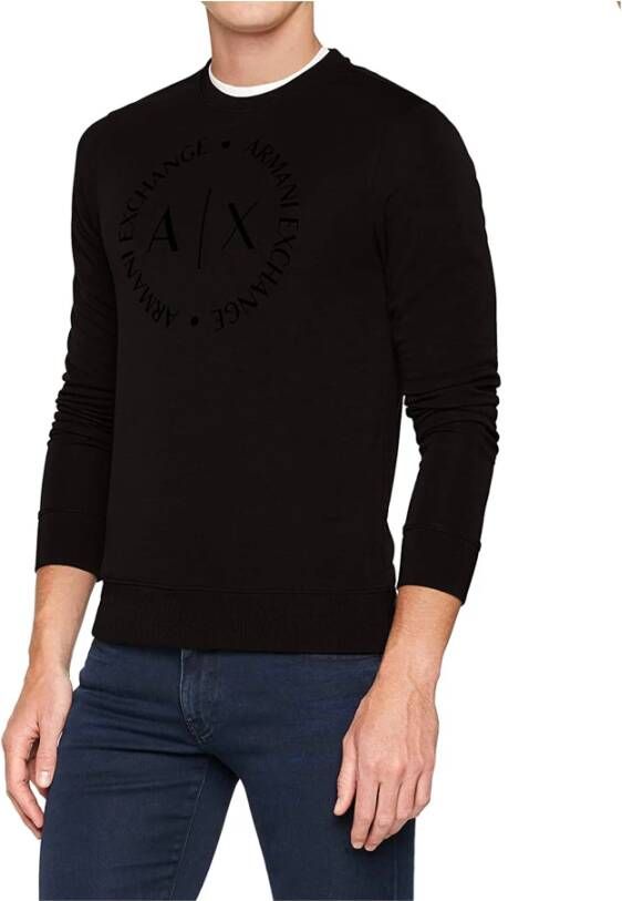 Armani Exchange sweater donkerblauw 8Nzm87 Z9N1Z 1510 Blauw Heren