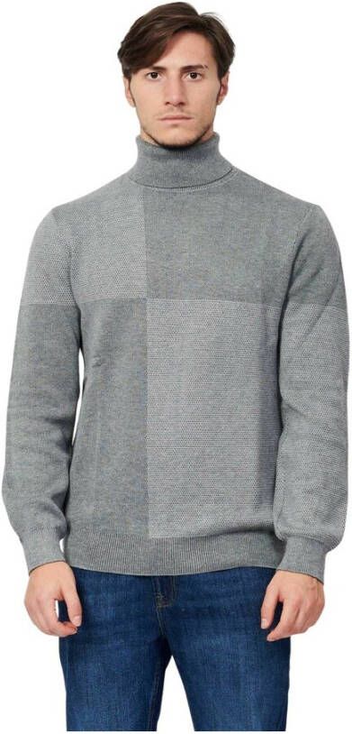 Emporio Armani Gray Navy Dolcevita Sweaters Gray Heren - Foto 4