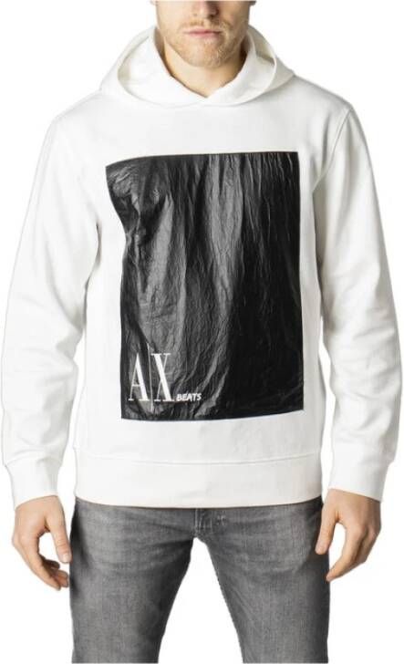 Armani Exchange Sweatshirt print White Heren