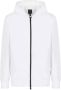 Armani Exchange Witte Rits Sweater L White Heren - Thumbnail 1