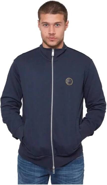 Armani Exchange Zip-throughs Blauw Heren