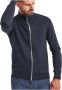 Emporio Armani Blauwe Cardigan Zip Sweater Lichtgewicht Blue Heren - Thumbnail 3