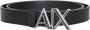 Armani Exchange Zwarte Omkeerbare Dames Riem met Metalen Logo Zwart Dames - Thumbnail 3