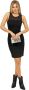 Armani Exchange Mini-jurk met viscose en ritssluiting aan de achterkant - Thumbnail 3