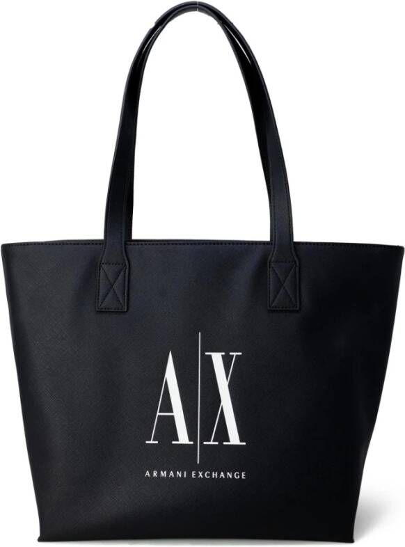 Armani Exchange Zwarte Tas voor Vrouwen Zwart Dames