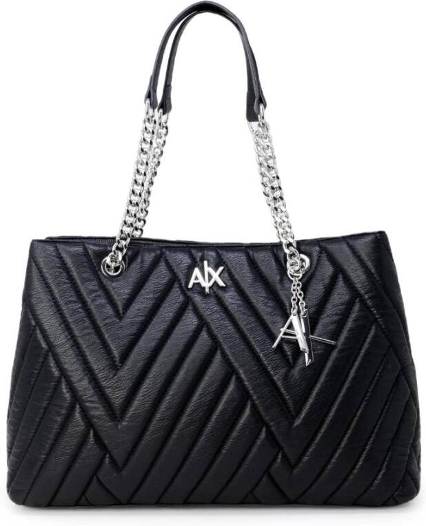 Armani Exchange Zwarte tas voor vrouwen Black Dames