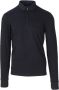 Emporio Armani Zwarte polo met lange mouwen en tonale logo Zwart Heren - Thumbnail 2