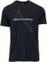 Armani Exchange Zwart T-shirt Regular Fit Korte mouwen Ronde hals Black Heren - Thumbnail 5