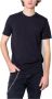 Armani Exchange Zwart T-shirt met Logo Black Heren - Thumbnail 2