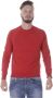 Armani Jeans 6Y6M086J0Dz Sweatshirt Rood Heren - Thumbnail 1