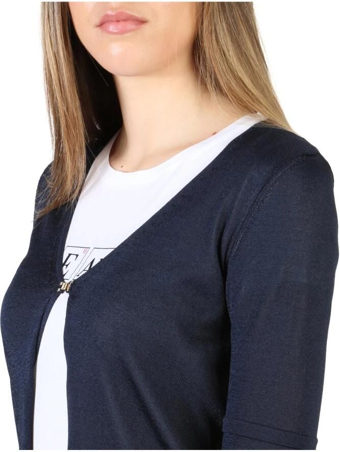 Armani Jeans Dames Frontsluiting Sweater in Polyamide Blue Dames - Foto 2