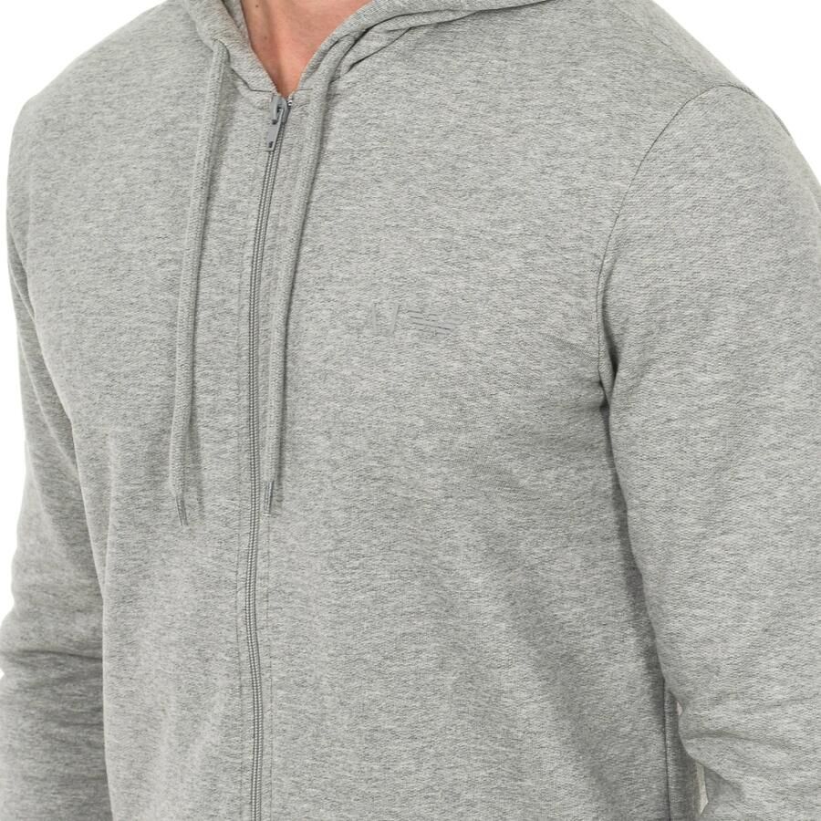 Emporio Armani Hoodie met merkinitialen Gray Heren