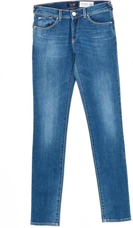 Armani Jeans Slim Fit Jeans Blue Dames - Foto 3