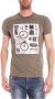 Armani Jeans C6H01DaverDescuro T-shirt Green Heren - Thumbnail 1