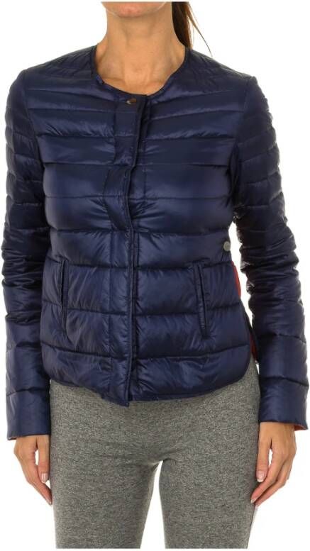 Armani Jeans Down Jackets Blauw Dames