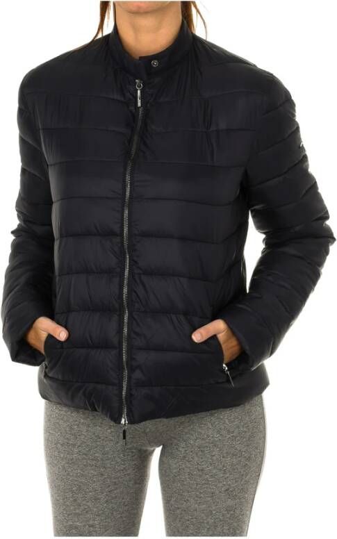 Armani Jeans Down Jackets Blauw Dames