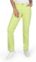 Armani Regular Fit Jeans in effen kleur met zichtbaar logo Green Dames - Thumbnail 3