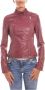Armani Jeans Stijlvolle Jas Mantel Red Dames - Thumbnail 1