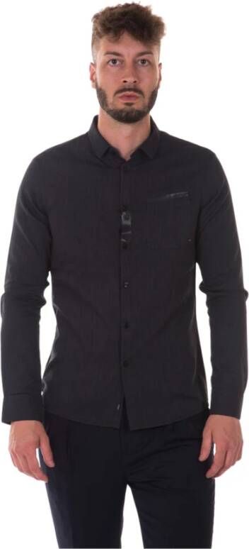 Armani Jeans Blouses Shirts Black Heren