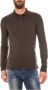 Armani Jeans Polo Shirts Brown Heren - Thumbnail 1