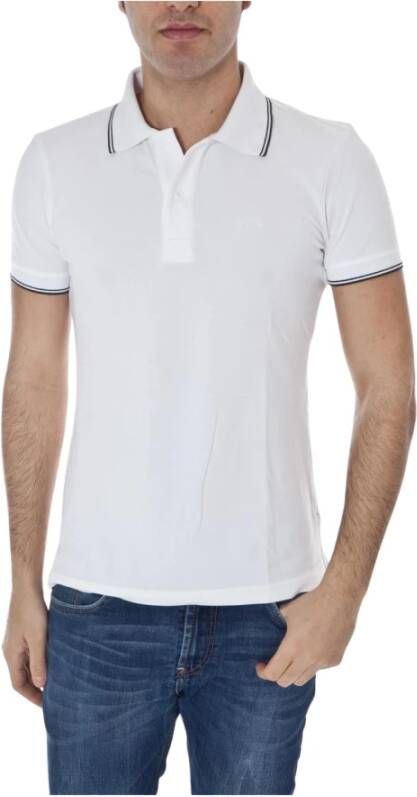 Armani Jeans Polo Shirts White Heren