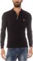 Armani Jeans Polo Shirts Black Heren - Thumbnail 1
