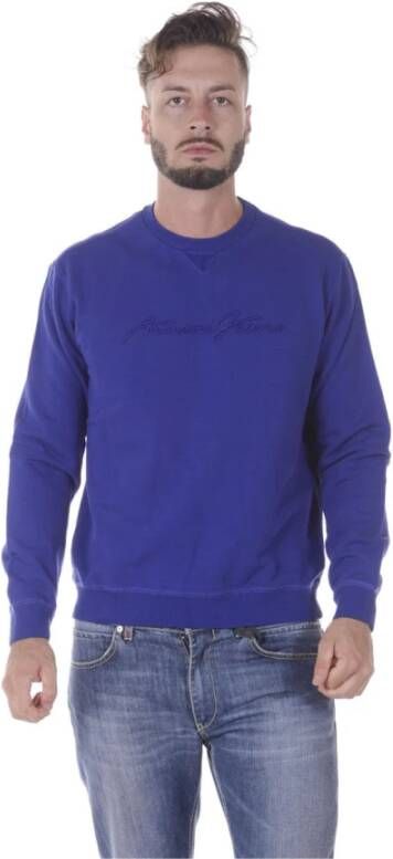 Armani Jeans sweatshirt Blauw Heren