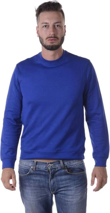 Armani Jeans Sweatshirts Blue Heren