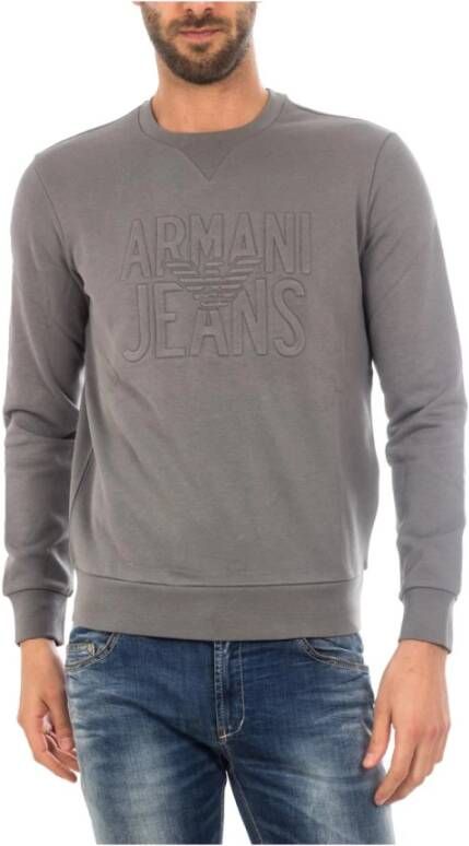 Armani Jeans Capuchontrui Gray Heren