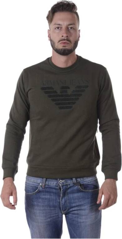 Armani Jeans Capuchontrui Green Heren