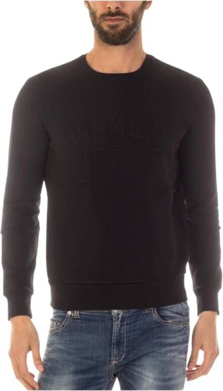 Armani Jeans Capuchontrui Black Heren