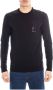 Armani Jeans Sweatshirts Black Heren - Thumbnail 1