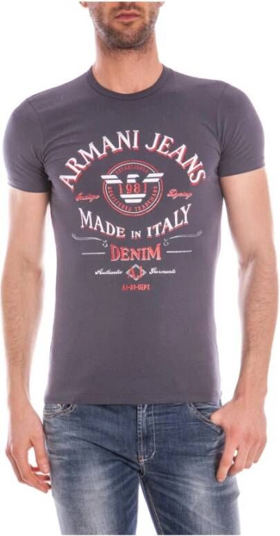 Armani Jeans t-shirt Grijs Heren
