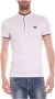 Armani Jeans Polo Shirts White Heren - Thumbnail 1