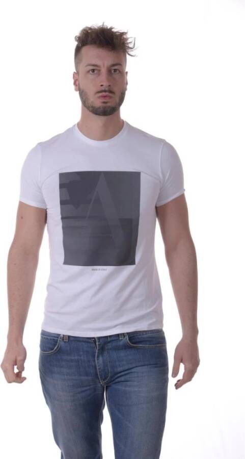 Armani Jeans t-shirt Wit Heren