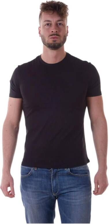 Armani Jeans t-shirt Zwart Heren