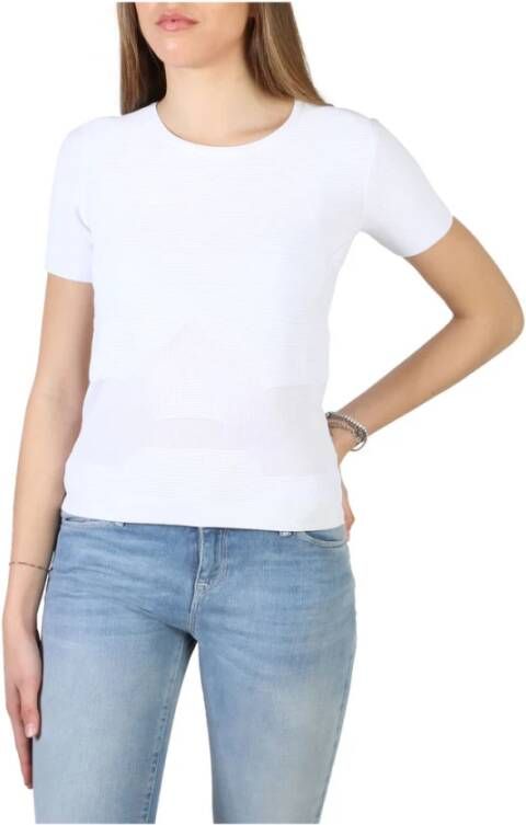 Armani Jeans T-Shirts Wit Dames