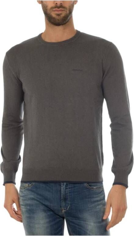 Armani Jeans Sweatshirts Gray Heren