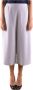 Armani Jeans Stijlvolle Grijze Cropped Broek Gray Dames - Thumbnail 1