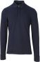 Armani Exchange Blauwe Polo met Lange Mouwen voor Heren Blue Heren - Thumbnail 6