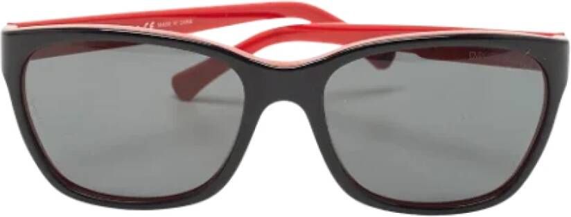 Armani Pre-owned Acetate sunglasses Rood Dames