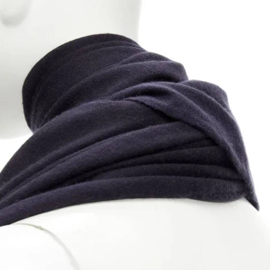 Armani Pre-owned Cashmere scarves Zwart Dames