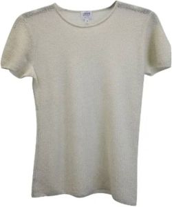 Armani Pre-owned Cashmere tops Beige Dames