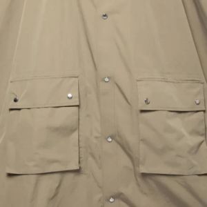 Armani Pre-owned Cotton outerwear Beige Dames